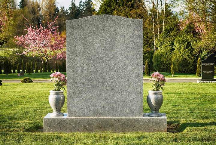 Granite Upright Headstone DeLand